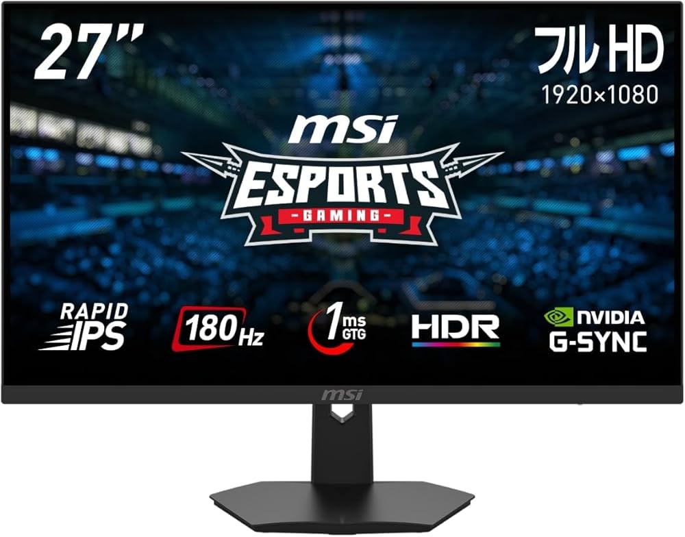 Amazon.co.jp: 【Amazon.co.jp限定】MSI G274F ゲーミングモニター