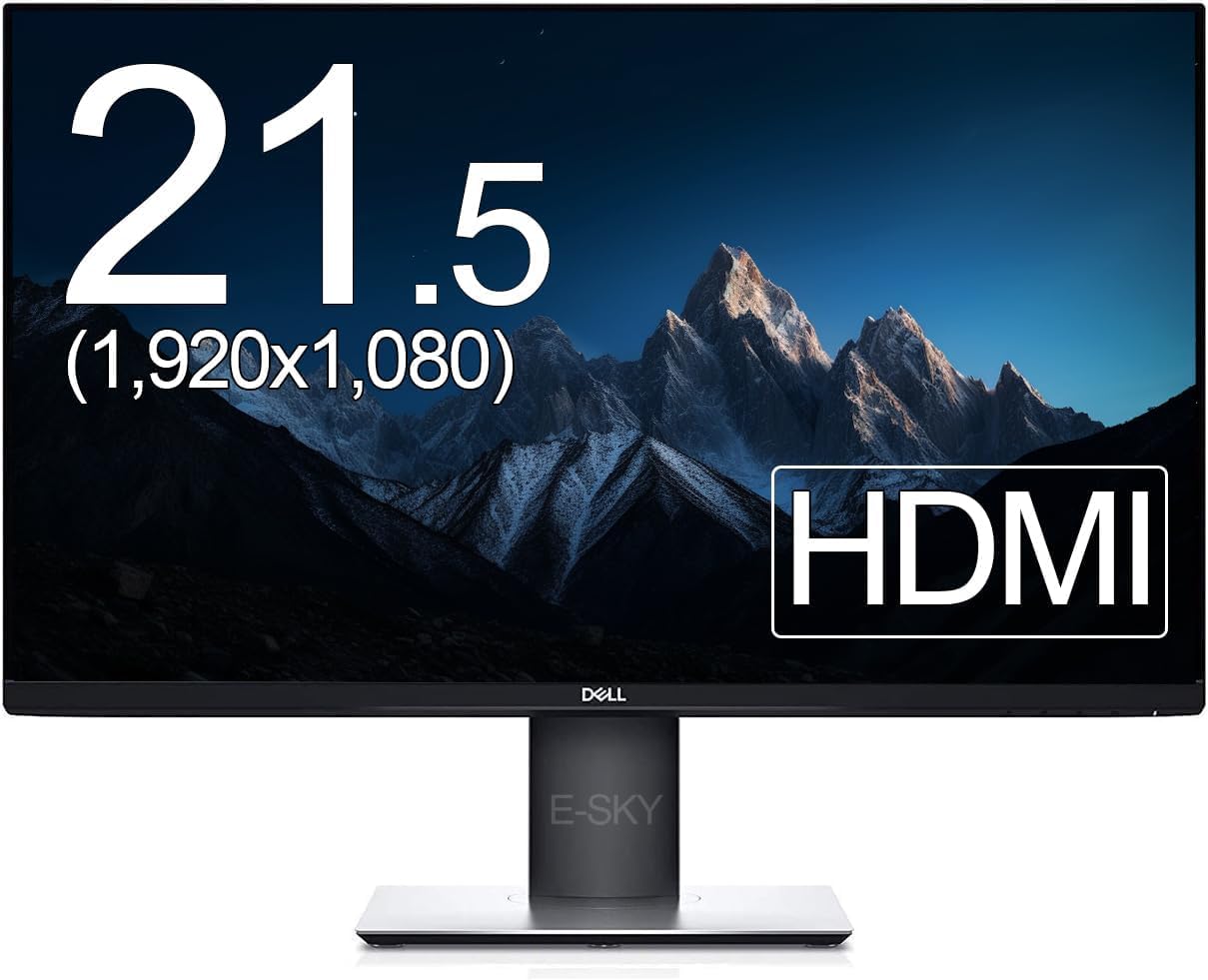 Amazon.co.jp: 【整備済み品】Dell ディスプレイ モニター 21.5インチ