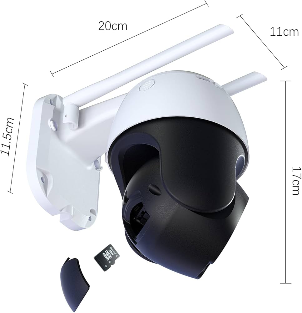 Amazon.co.jp: 【5MP・5倍光学ズーム】Ctronics 防犯カメラ 屋外 自動