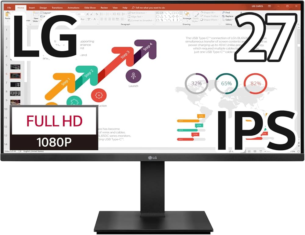 Amazon.co.jp: LG モニター ディスプレイ 27BP450Y-B 27インチ IPS