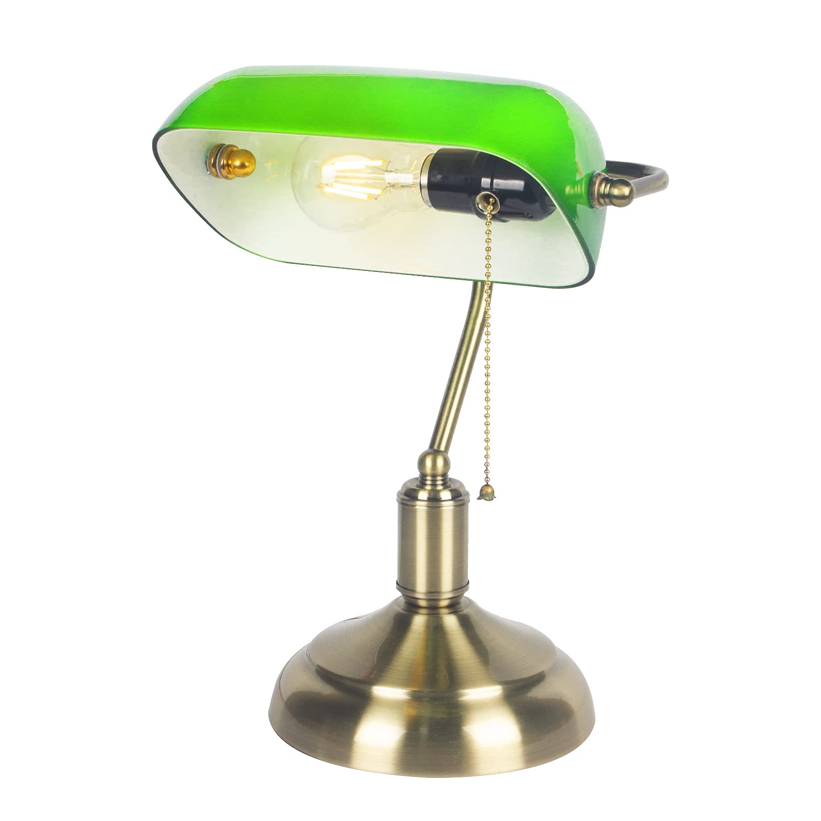 Amazon.co.jp : 億騰 バンカーズランプ スタンドライト レトロな