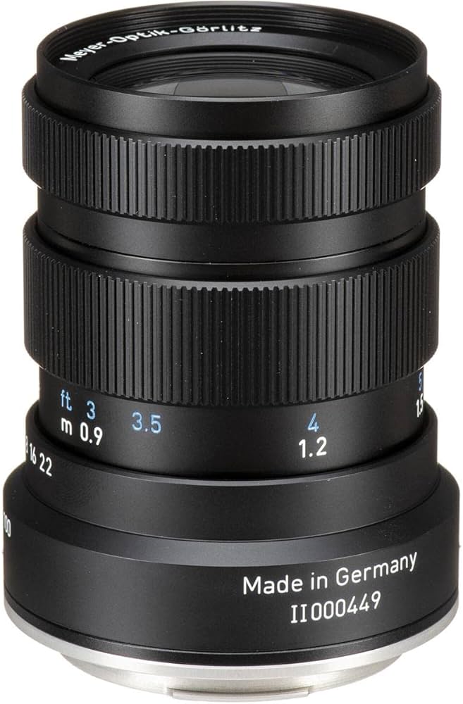 Amazon.co.jp: Meyer-Optik Gorlitz Trioplan 100mm f/2.8 II レンズ