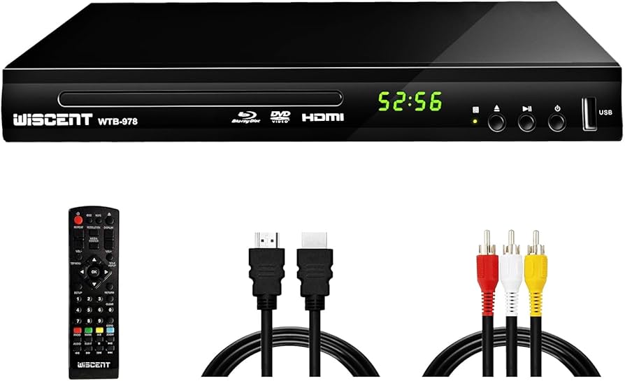 Amazon | DVD ブルーレイプレーヤー フルHD 1080P Dolby Digital DTS