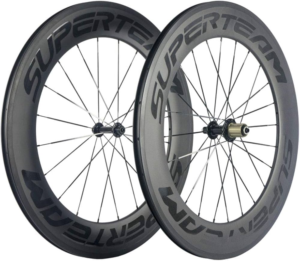 Amazon | Superteam 88mm カーボンファイバーホイール 幅23mm 700c