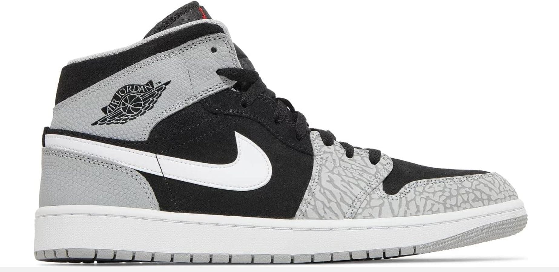 Amazon.com | Nike AIR Jordan 1 MID SE 'Elephant Toe' DM1200 016