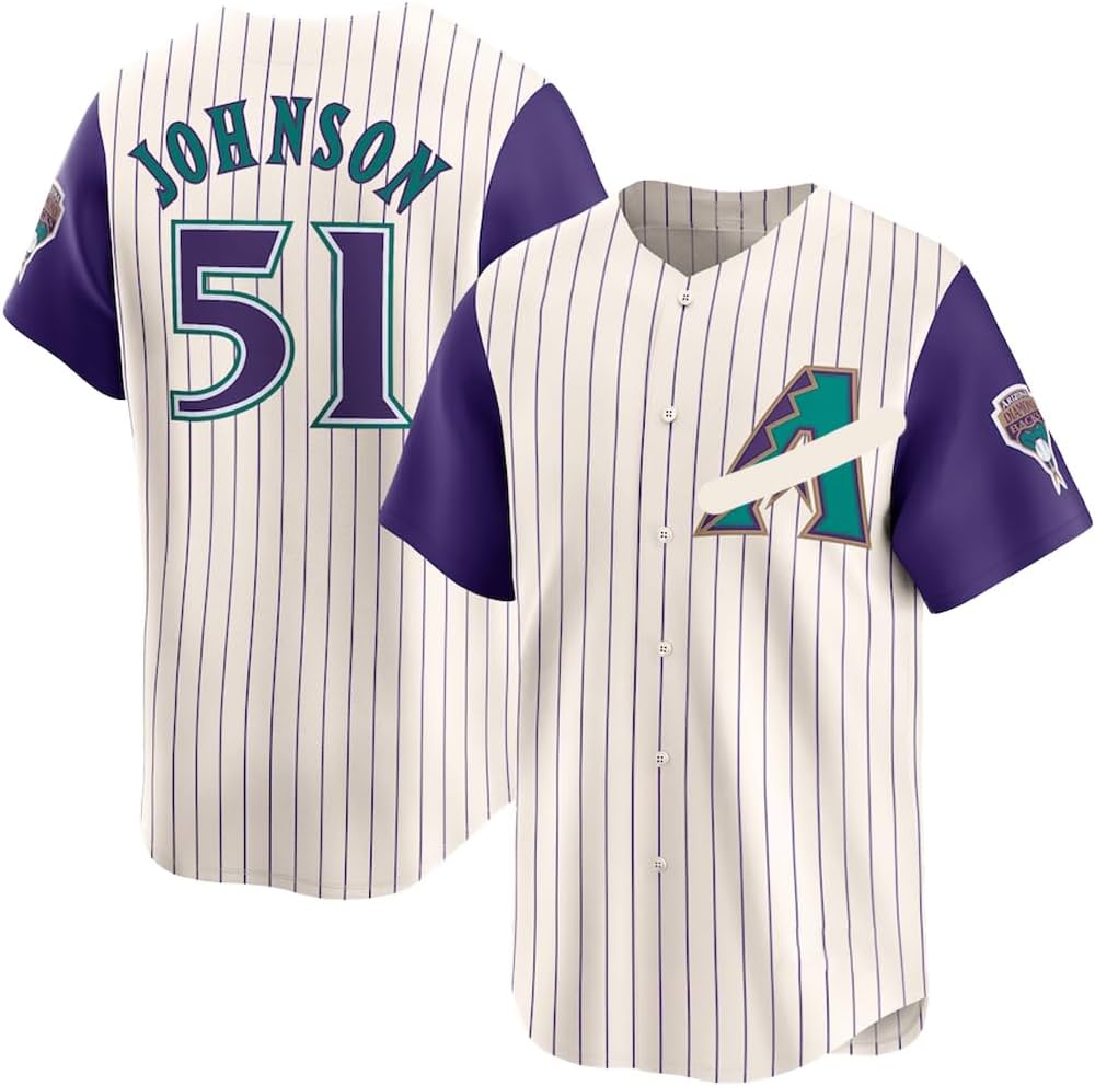 Amazon | ダイヤモンドバックス 背番号51 ジョンソン 半袖 シティー