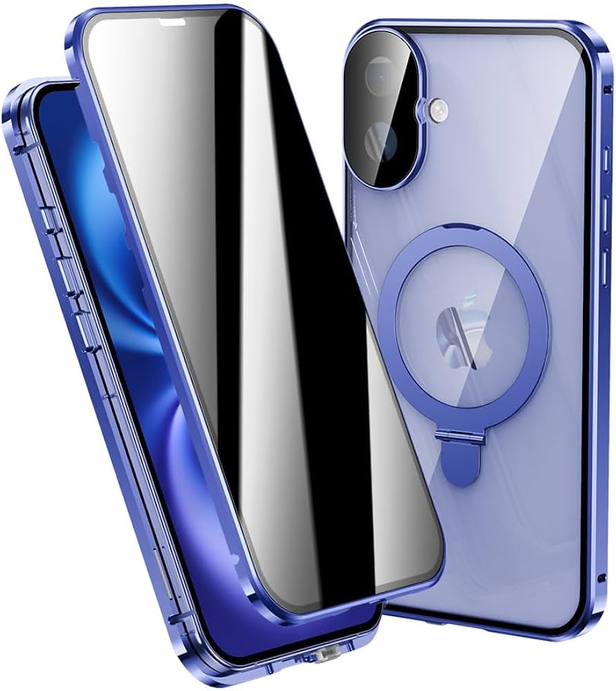 Amazon.co.jp: 覗き見防止 iPhone 16 用 ケース MagSafe対応