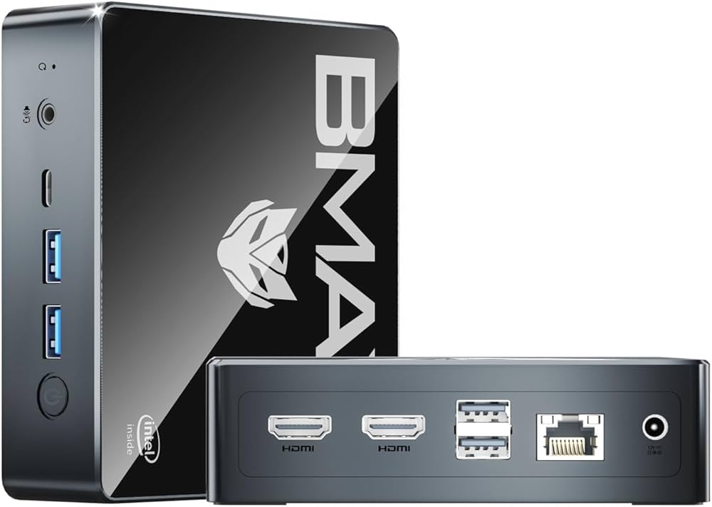 Amazon.co.jp: BMAX ミニPC 16GB DDR4 512GB SSD N100 4コア4スレッド