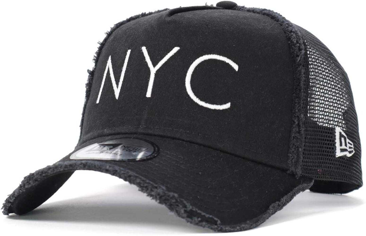 Amazon | (ニューエラ) NEW ERA メッシュキャップ 9FORTY DAMAGED NYC