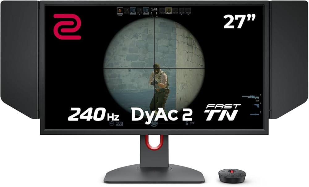 BenQ ZOWIE XL2746K eSports Monitor Gaming (27 pollici, 240Hz, 0.5