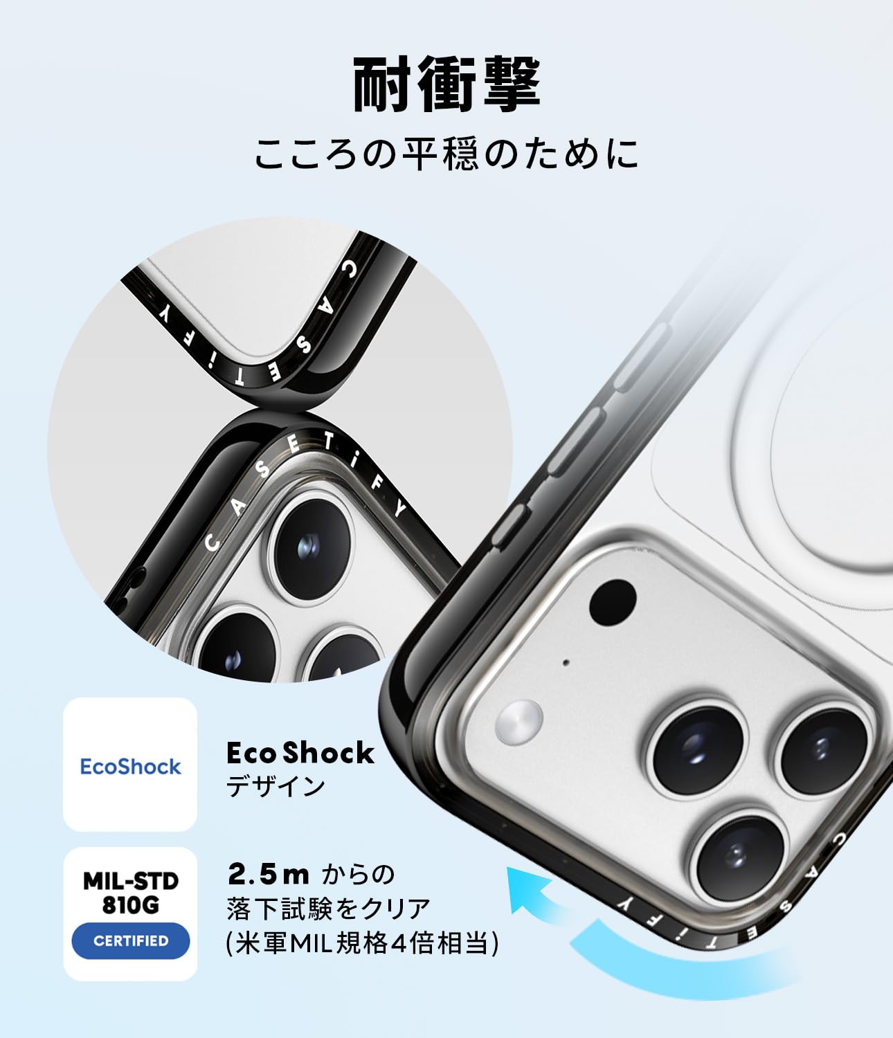 Amazon.co.jp: CASETiFY コンパクト iPhone Air ケース [MagSafe対応