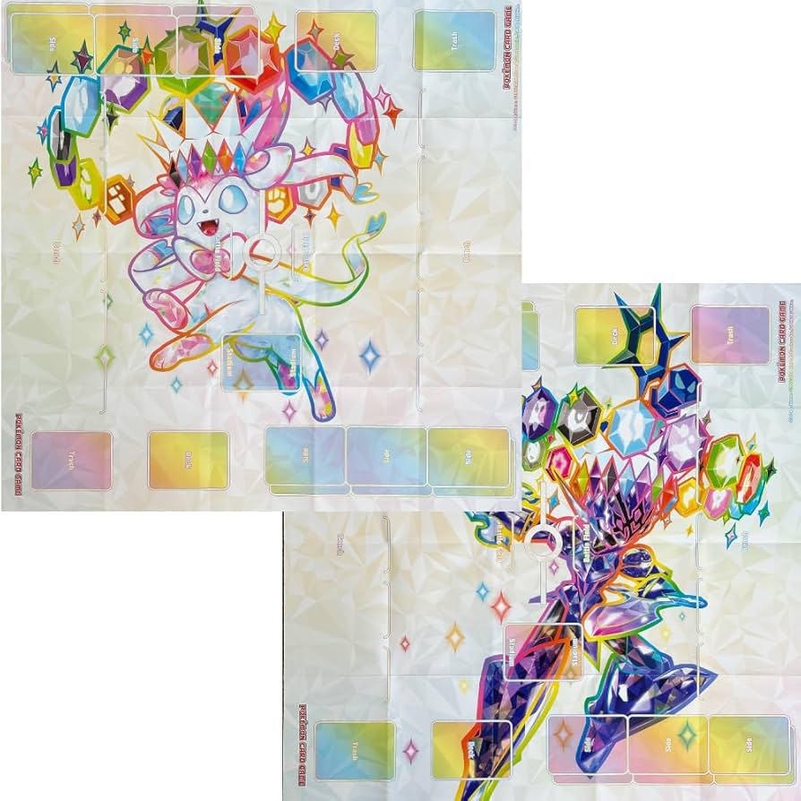 Amazon | ポケカ プレイマット ステラニンフィアex・ステラソウ