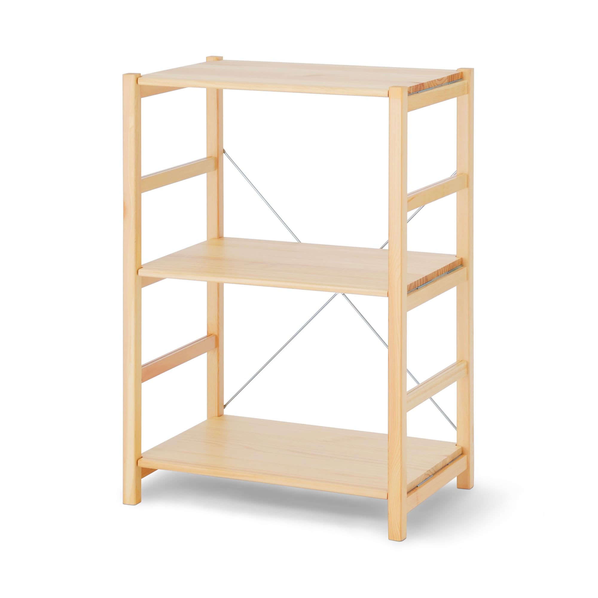 Amazon｜無印良品 パイン材ユニットシェルフ 小 幅58×奥行39.5×高さ