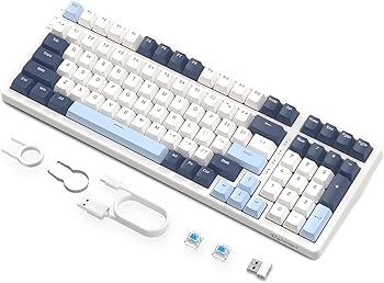 Amazon | ZIYOU LANG K8 ゲーミングキーボード ワイヤレス メカニカル