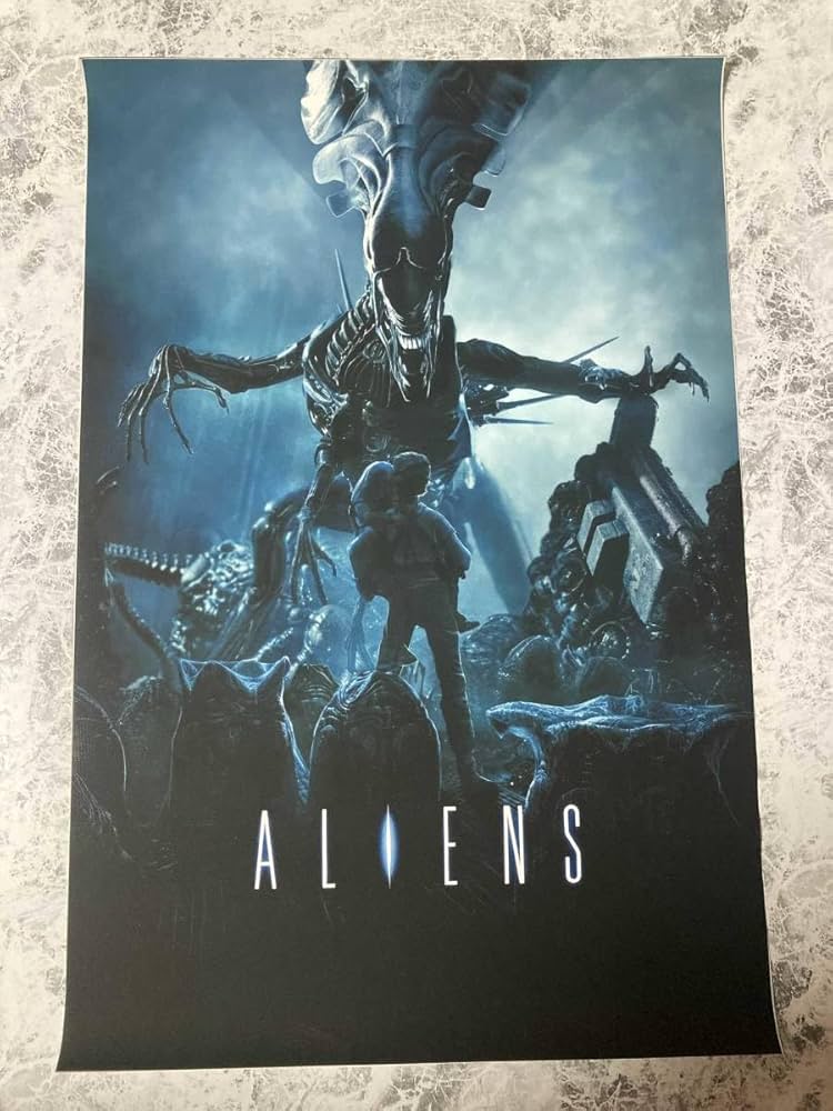 Amazon.co.jp: 「エイリアン 布製 ポスター エイリアン2 クイーン