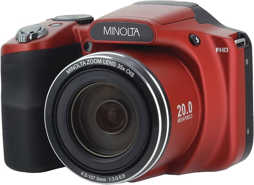 Amazon.com : Minolta 20 Mega Pixels WiFiDigital Camera with 35x