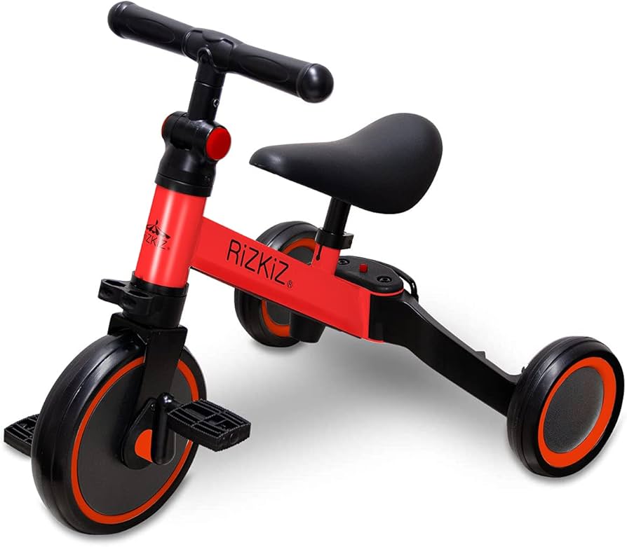 Amazon.co.jp: RiZKiZ 3in1 折りたたみ三輪車 二輪車 3WAY 1歳から5歳