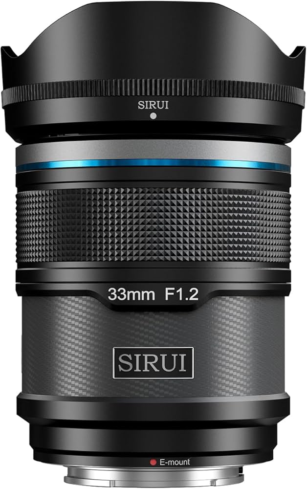 Amazon.co.jp: SIRUI Sniper 33mmオートフォーカスレンズ、F1.2広角APS