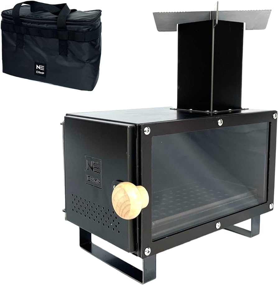 Amazon.co.jp: テーブルエース（ブラック/専用バッグ付き） ミニ薪