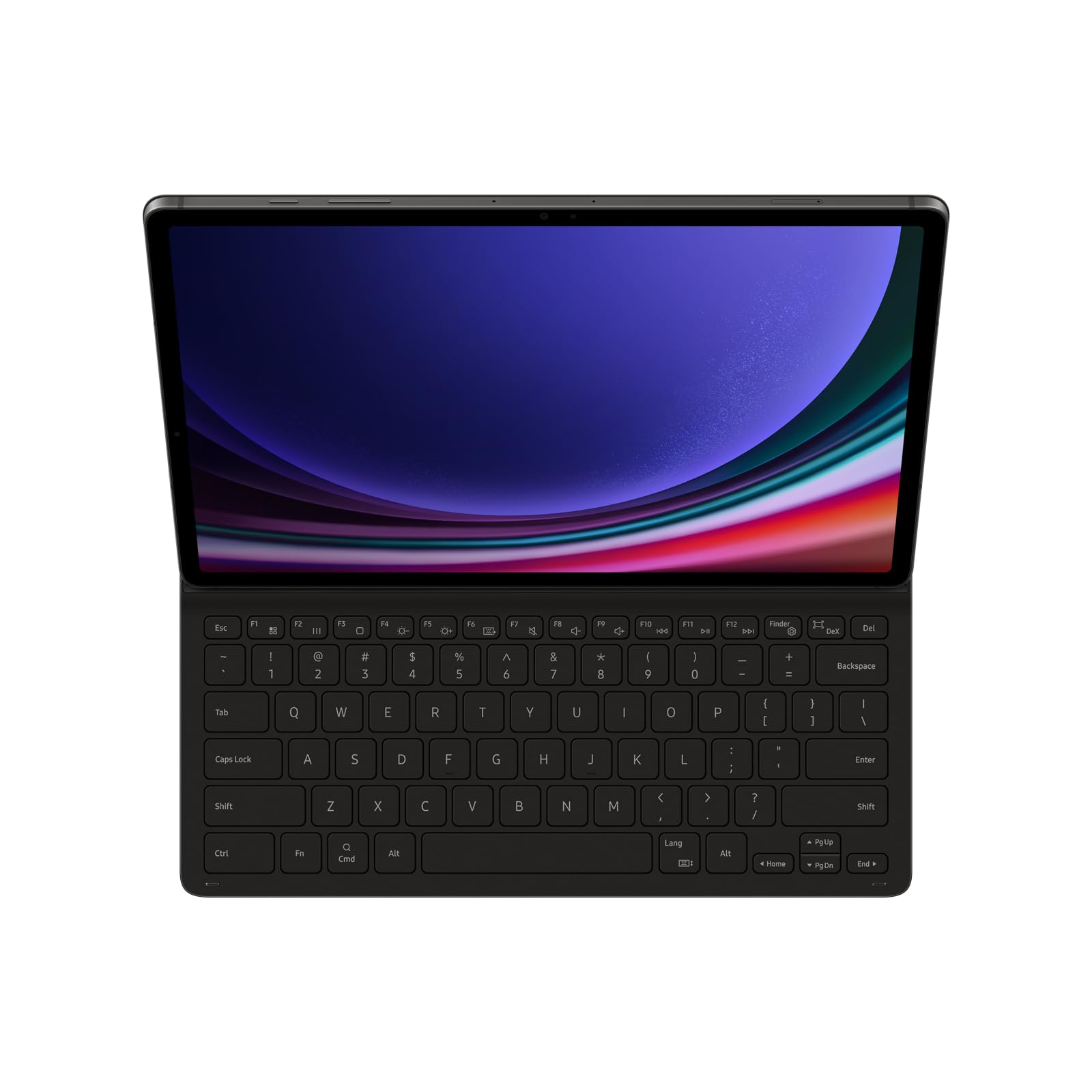 Amazon.co.jp: Galaxy Tab S9+ Book Cover Keyboard Slim|ブラック