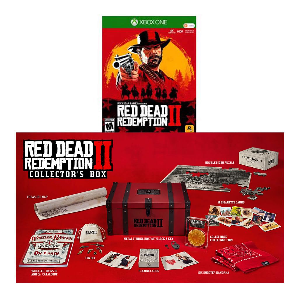 Red Dead Redemption 2 Collector's Box With Game Bundle (Xbox One