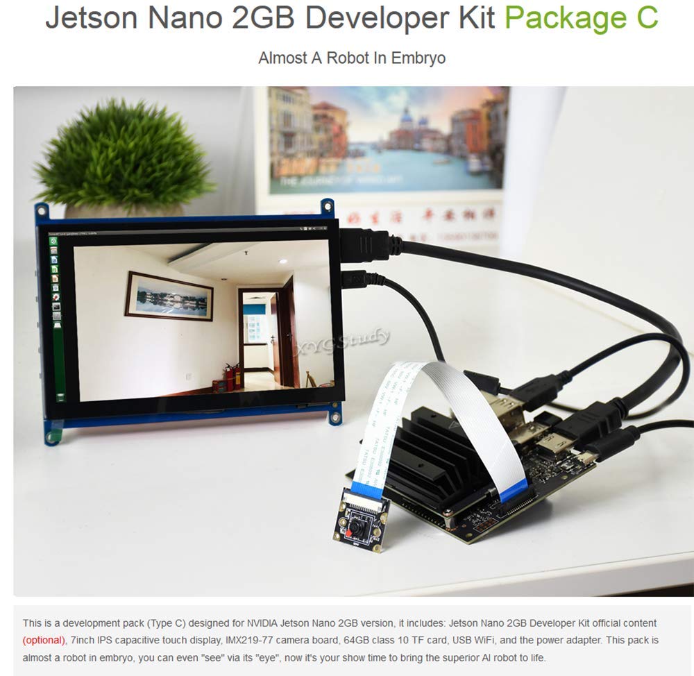 Amazon.co.jp: Jetson Nano 2GB デベロッパー アクセサリー キット