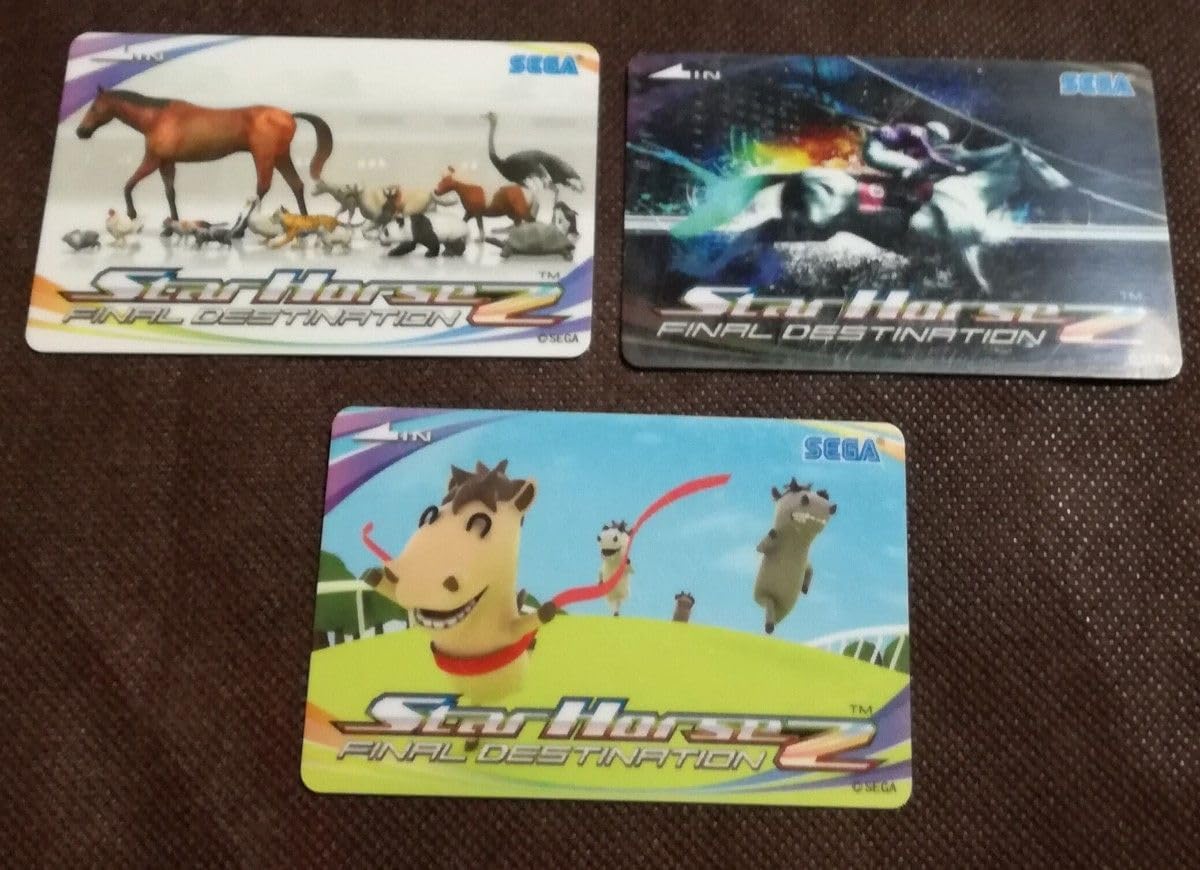 スターホース3カード使用済み スターホース3カード使用済み