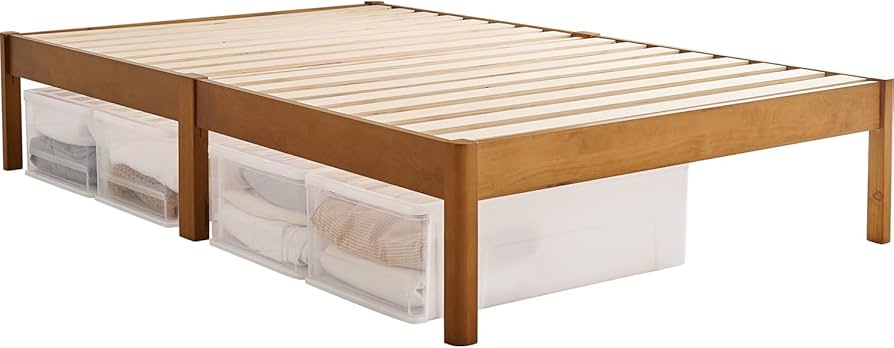 Amazon｜萩原 ベッド すのこベッド ベッドフレーム 【組立”3分”ベッド