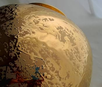 Amazon.co.jp: ナルミ金彩ゴールド花瓶壺フラワーベース全長24cm