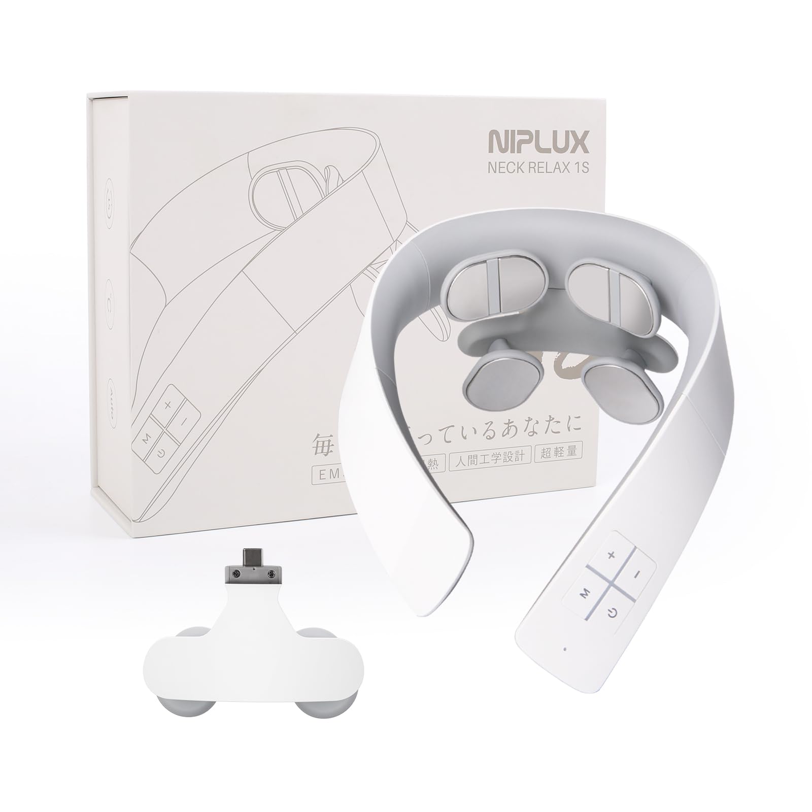Amazon.co.jp: NIPLUX NECK RELAX 1S ネックケア 首 肩