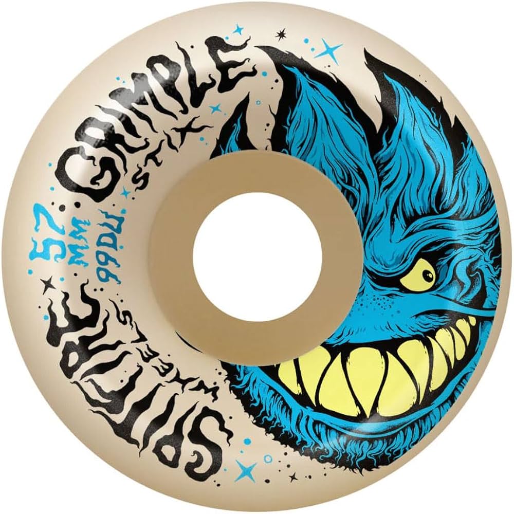 Amazon.co.jp: Spitfire x Grimple Stix Skateboard Wheel F4 99A