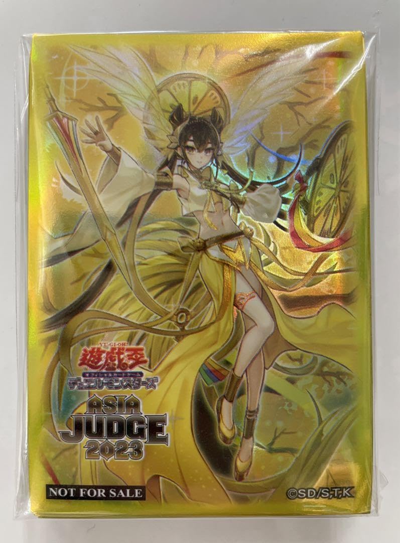 遊戯王 公式 御巫 スリーブ 70枚 未開封 2023 Asia Judge