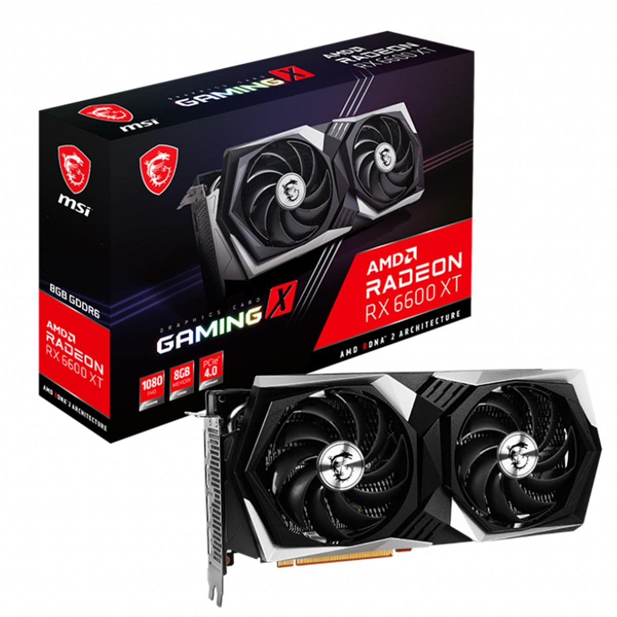 Amazon | MSI Radeon RX 6600 XT GAMING X 8G グラフィックスボード
