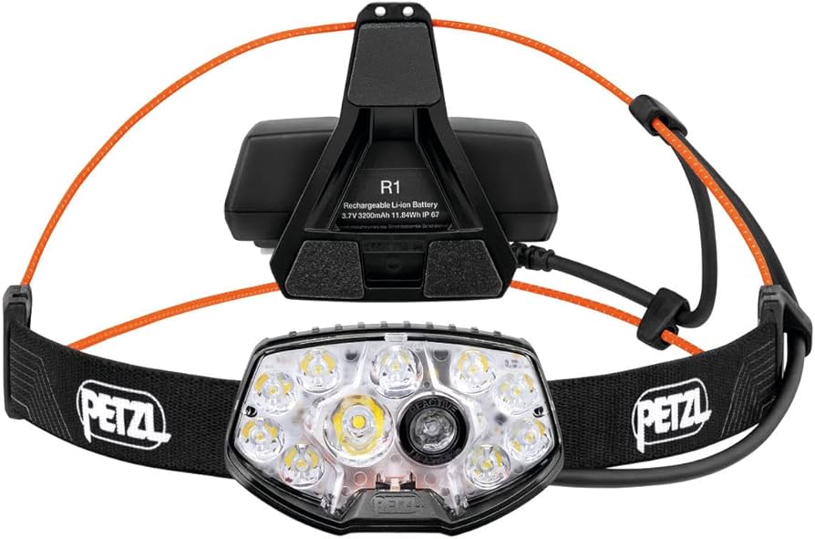Amazon.com : PETZL NAO RL Rechargeable Headlamp - 1500 Lumens