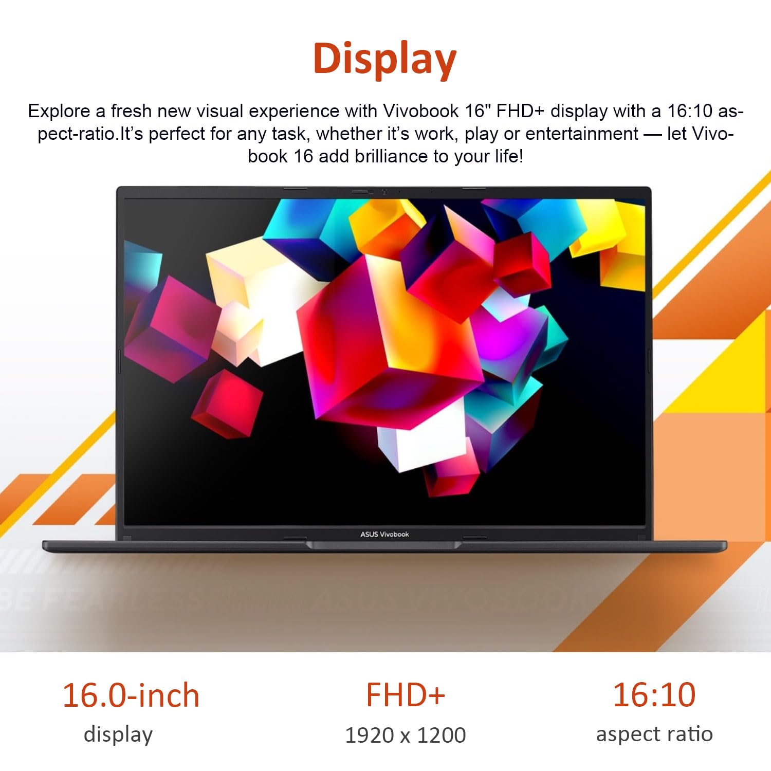 Amazon.com: ASUS Vivobook 16 FHD+ Ryzen 7 Laptop, 16