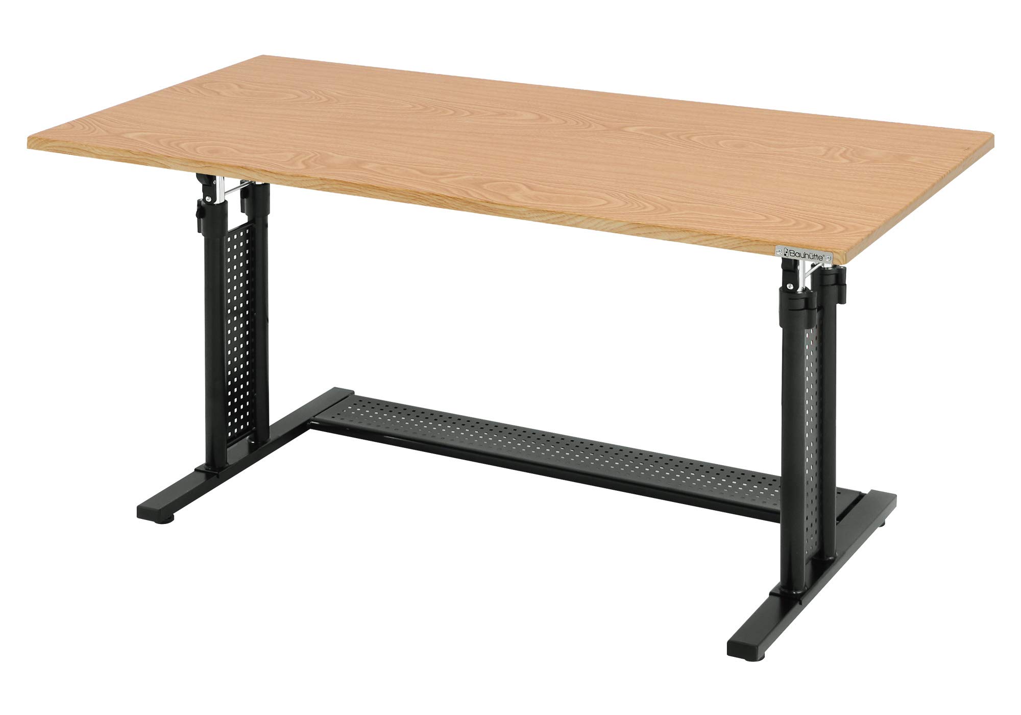 Amazon.co.jp: Bauhutte( バウヒュッテ ) ゲーミングデスク 昇降式 PC