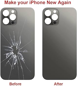 Amazon.co.jp: Perzework バックガラス交換(グラファイト) iPhone 12