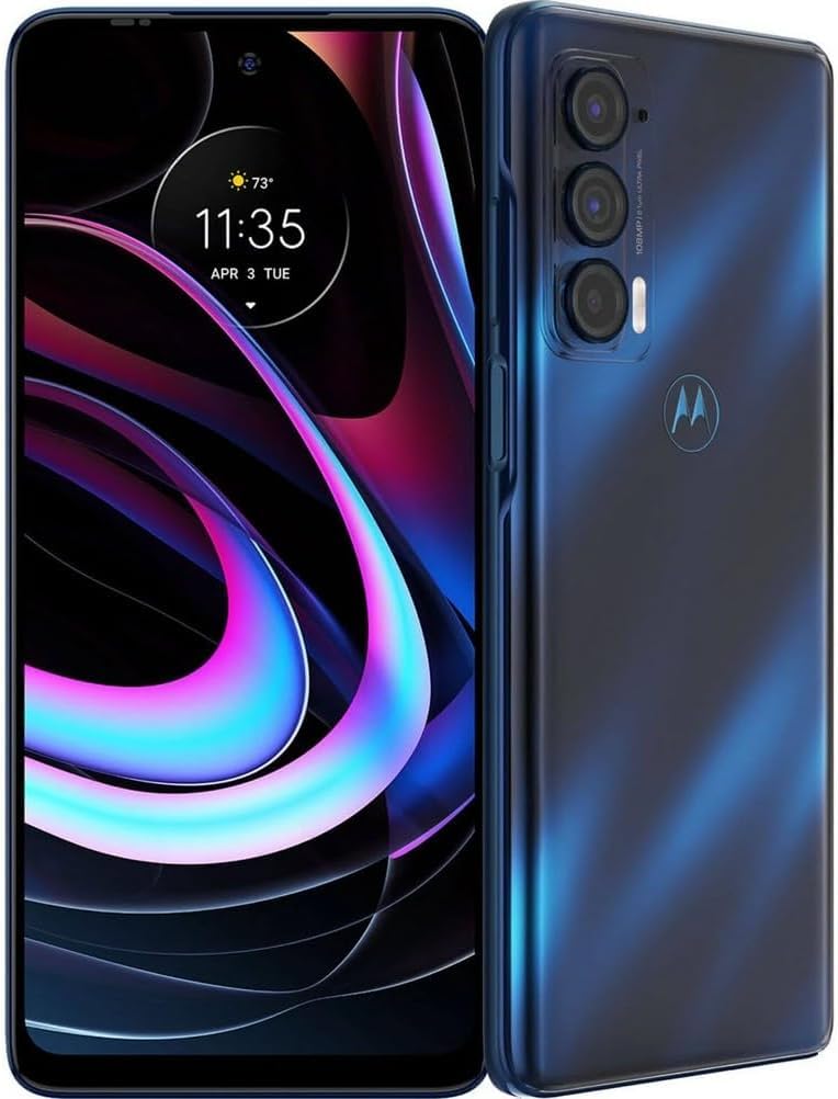 Amazon.com: Motorola Moto Edge 5G UW 256gb Nebula Blue for Verizon