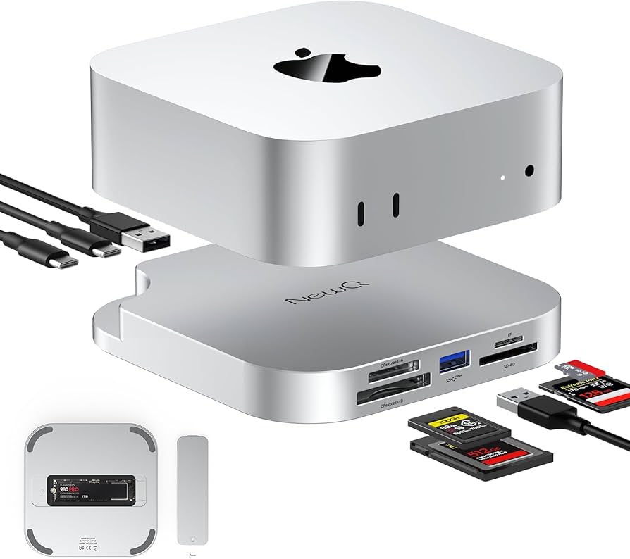 Amazon.com: Mac mini M4 Hub with SSD Enclosure and Multi Card