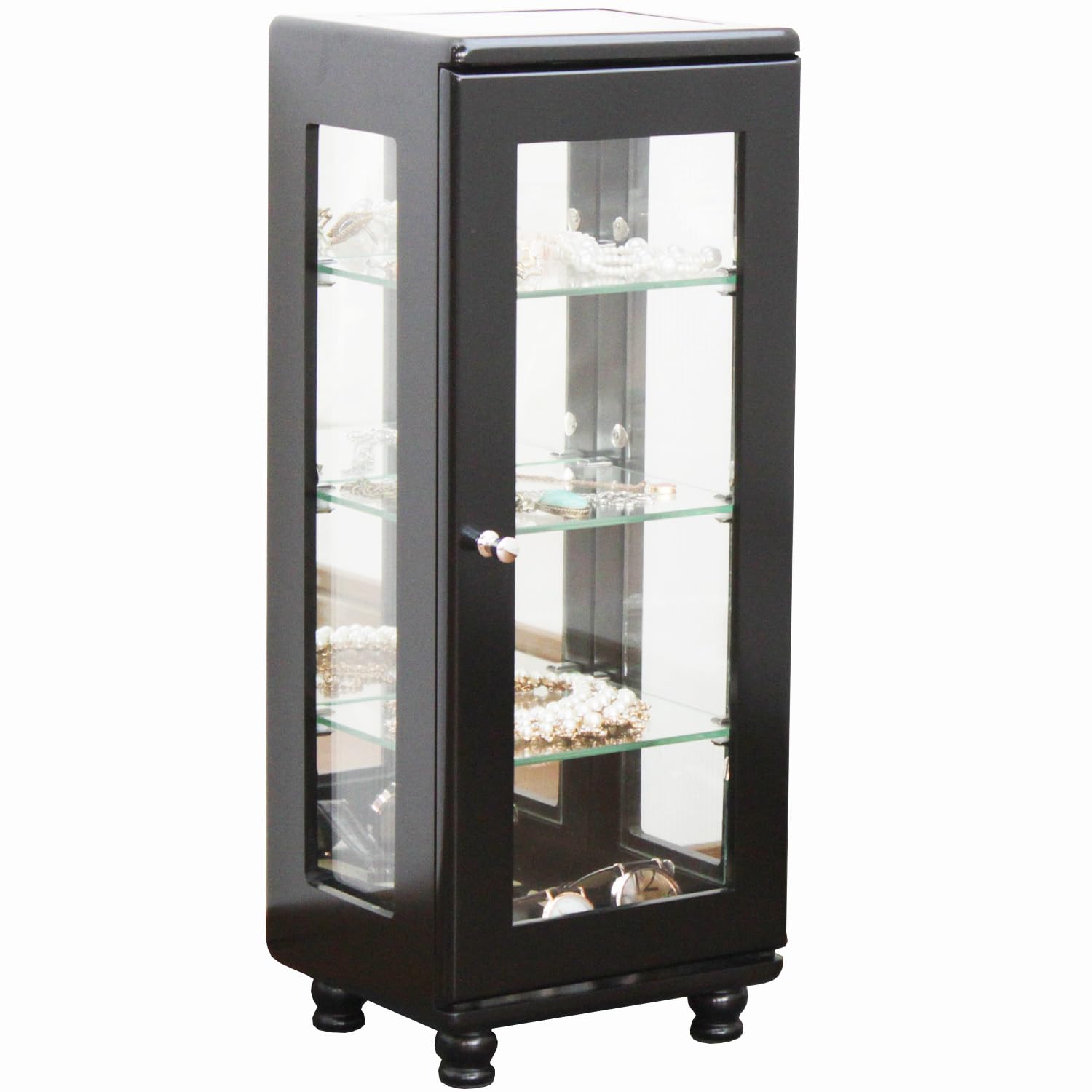 Amazon.co.jp: コレクションケース スリム ディスプレイケース 4段