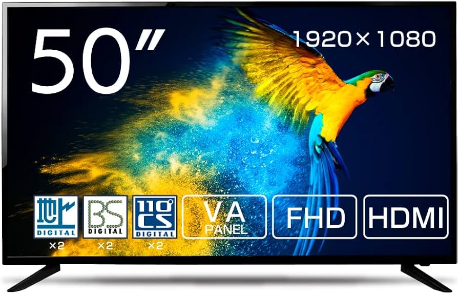 Amazon | ASTON 50インチ 液晶テレビ 50インチ 地上 BS 110度CS
