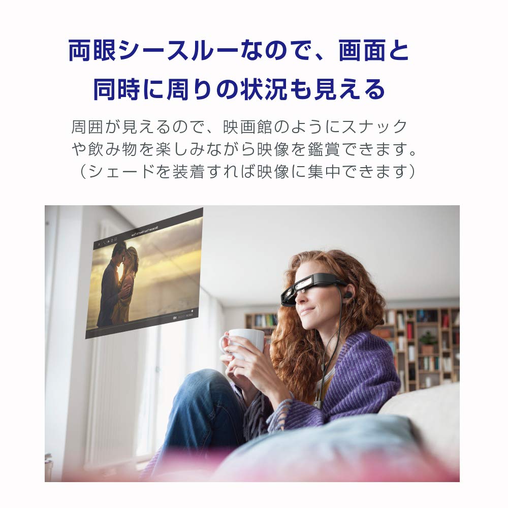 Amazon | EPSON MOVERIO スマートグラス Androidスマホ直結モデル BT