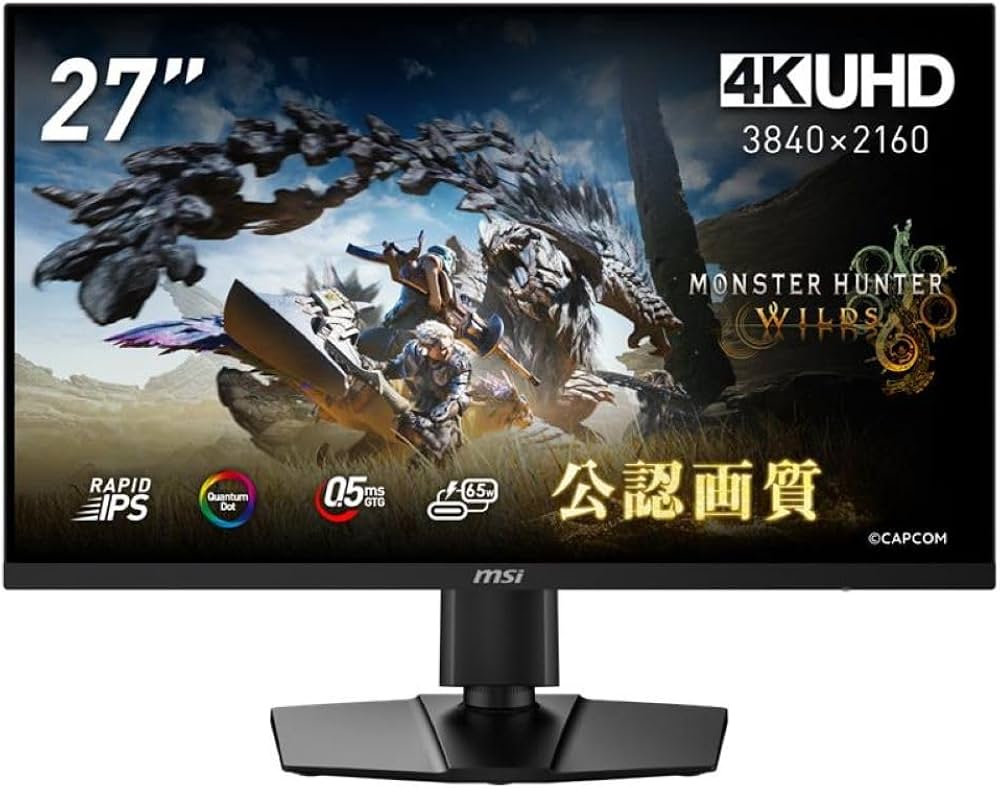 Amazon.co.jp: MSI ゲーミングモニター MPG 274URF QD 27インチ/4K