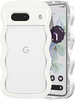 Amazon.co.jp: QLTYPRI Google Pixel 8a 用 ケース クリア ウェーブ