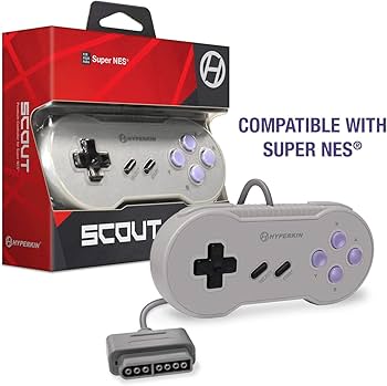 Amazon | Hyperkin Scout Premiumコントローラー SNES®/SFC