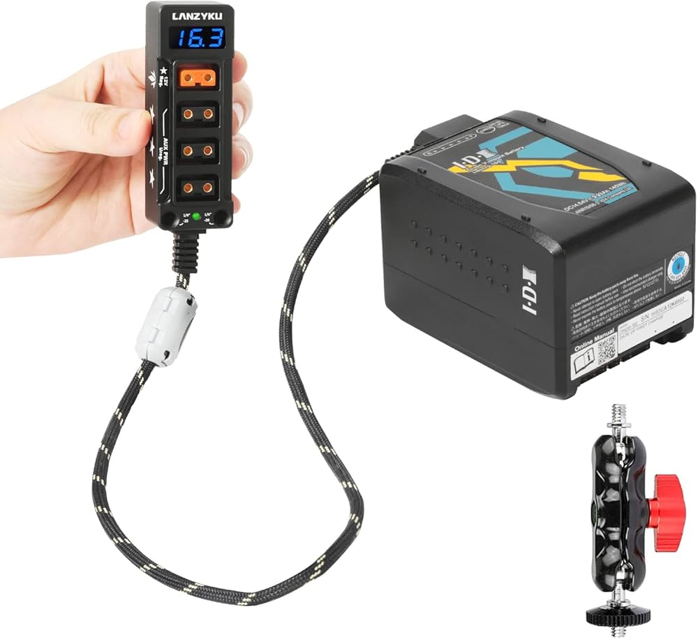 12V サージ保護メタルP-Tap D-Tap ハブ パワータップスプリッター