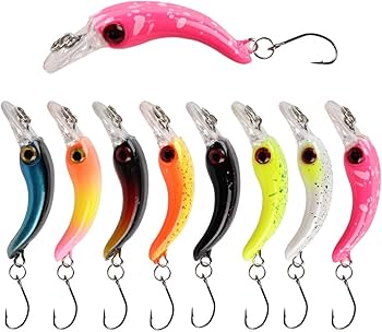 Amazon.co.jp: 4本セット ニョロ系 エリアトラウト 管釣り用 マイクロ