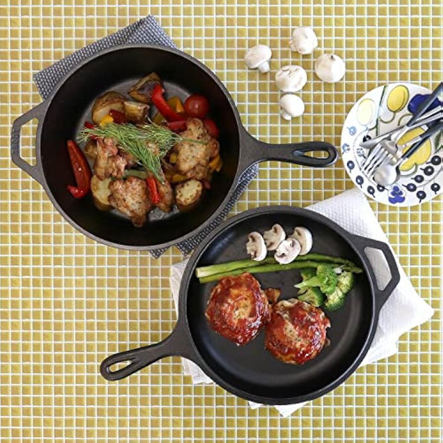 Amazon | ロッジ(LODGE) コンボクッカー 10-1/4インチ(10.25インチ