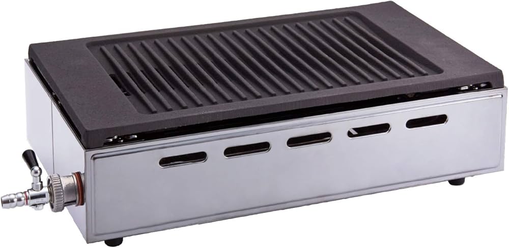 Amazon.co.jp: 【ネット限定】都市ガス用ヤマキン ガス高級焼肉器「焼