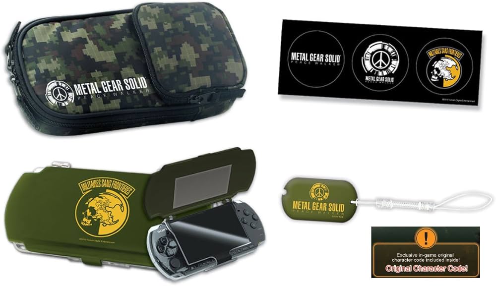Amazon.com: Metal Gear Solid Peace Walker Accessory Set - Sony PSP